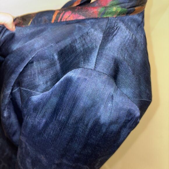 Platinum By Dorothy Schoelen Blazer Womens Size Medium Jacket Style No 2948 Blue - Picture 10 of 11